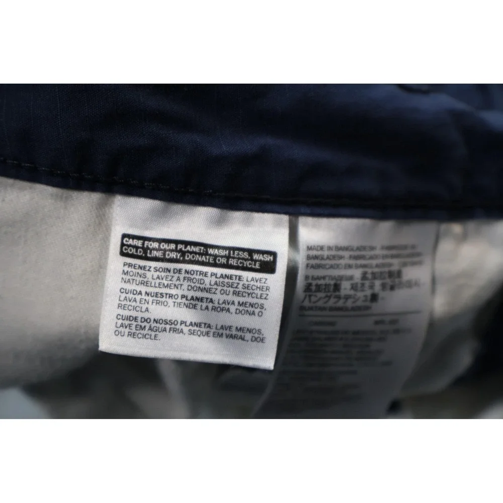 Levi's Cargo Shorts Mens 42 Blue Ripstop Utility Pockets Outdoor 23251-0017